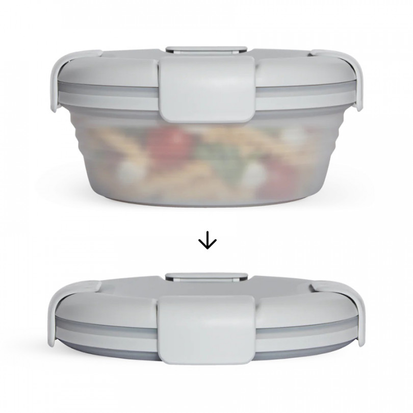 Ланч-бокс "Cashmere" прозрачный 1065 мл Stojo